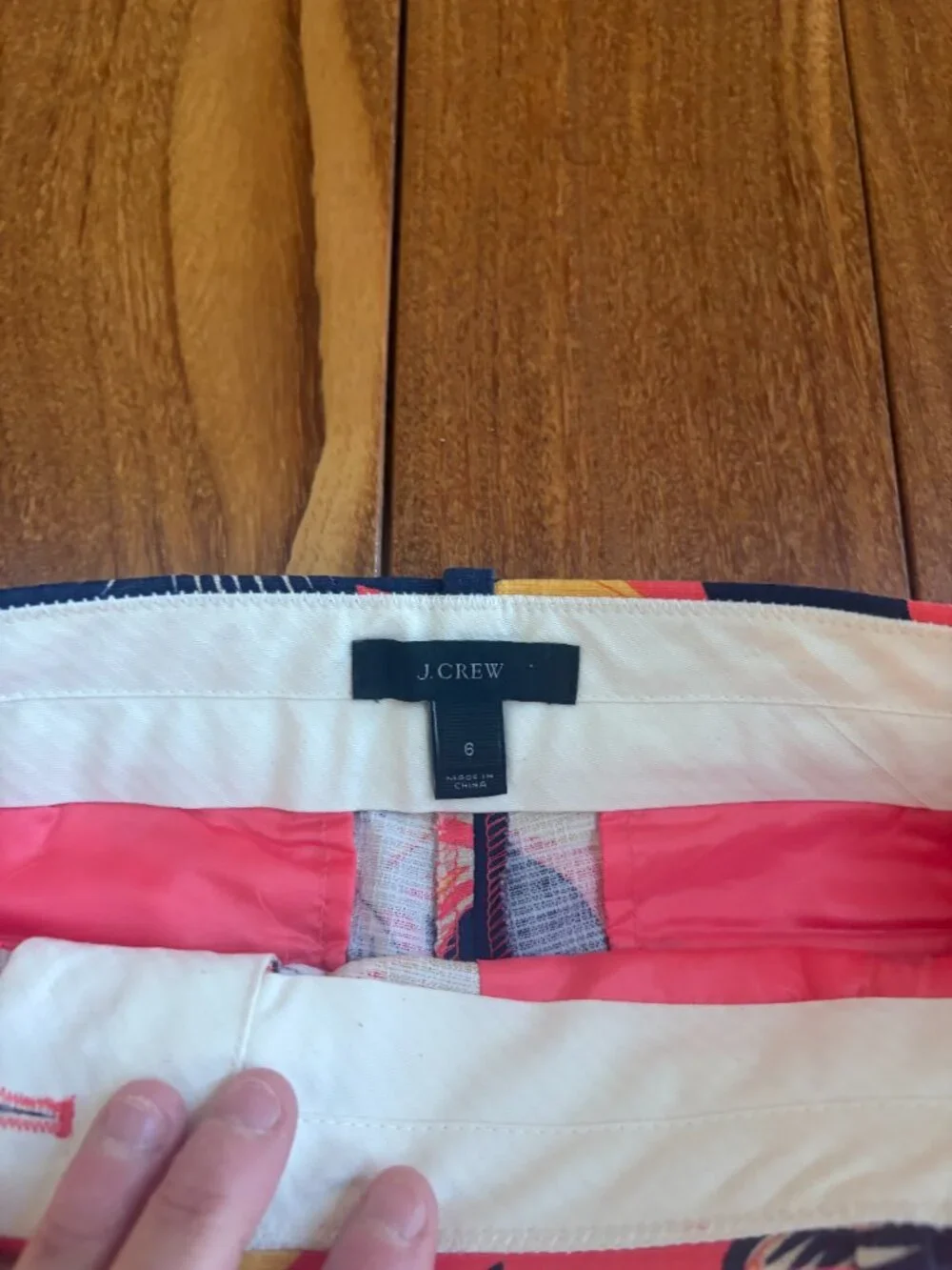 J Crew hibiscus floral shorts